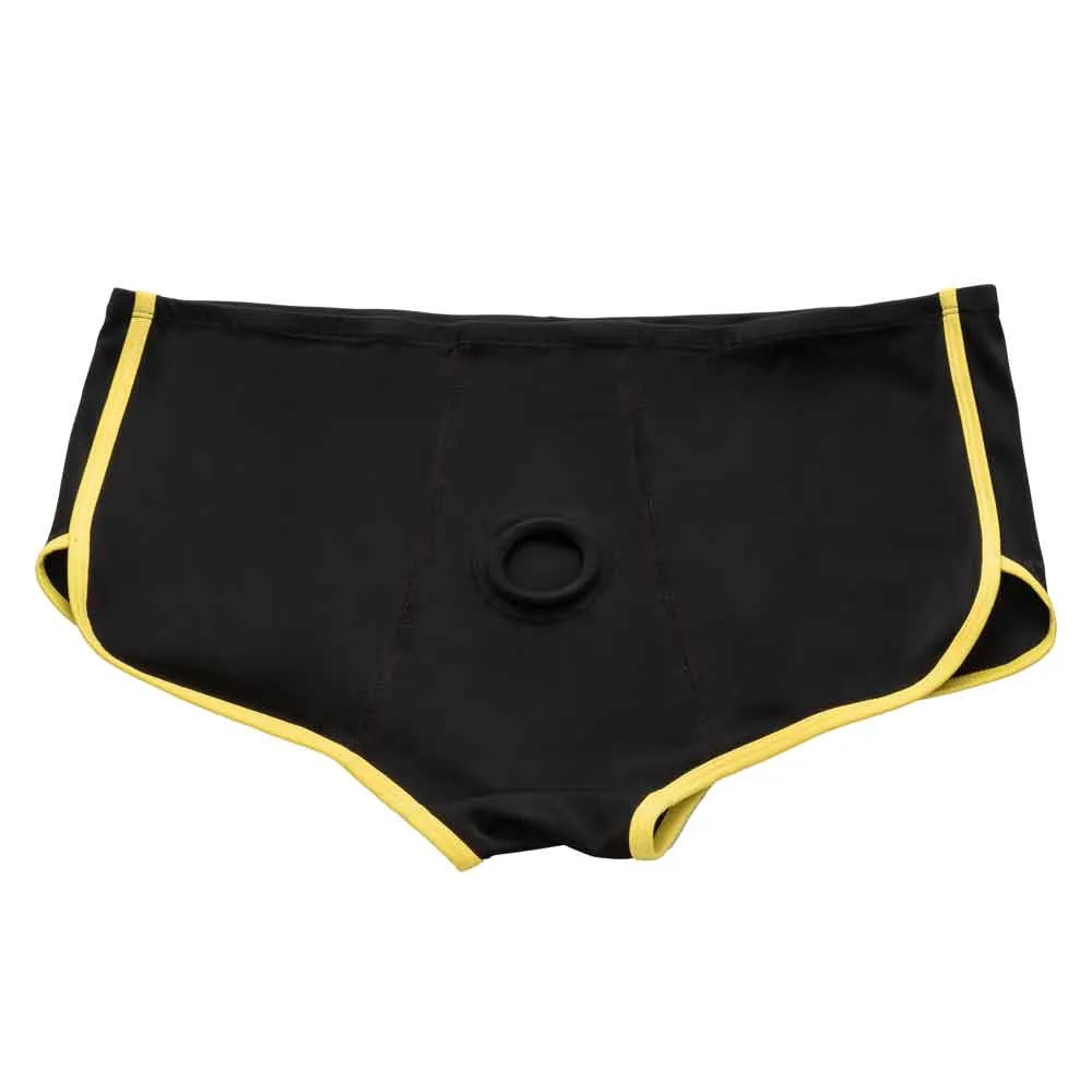 Boundless Black and Yellow Brief - Small/medium - Black/yellow Robes & Sleepwear CalExotics