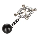 Nipple Grips 4-Point Weighted Nipple Press BDSM & Kink CalExotics