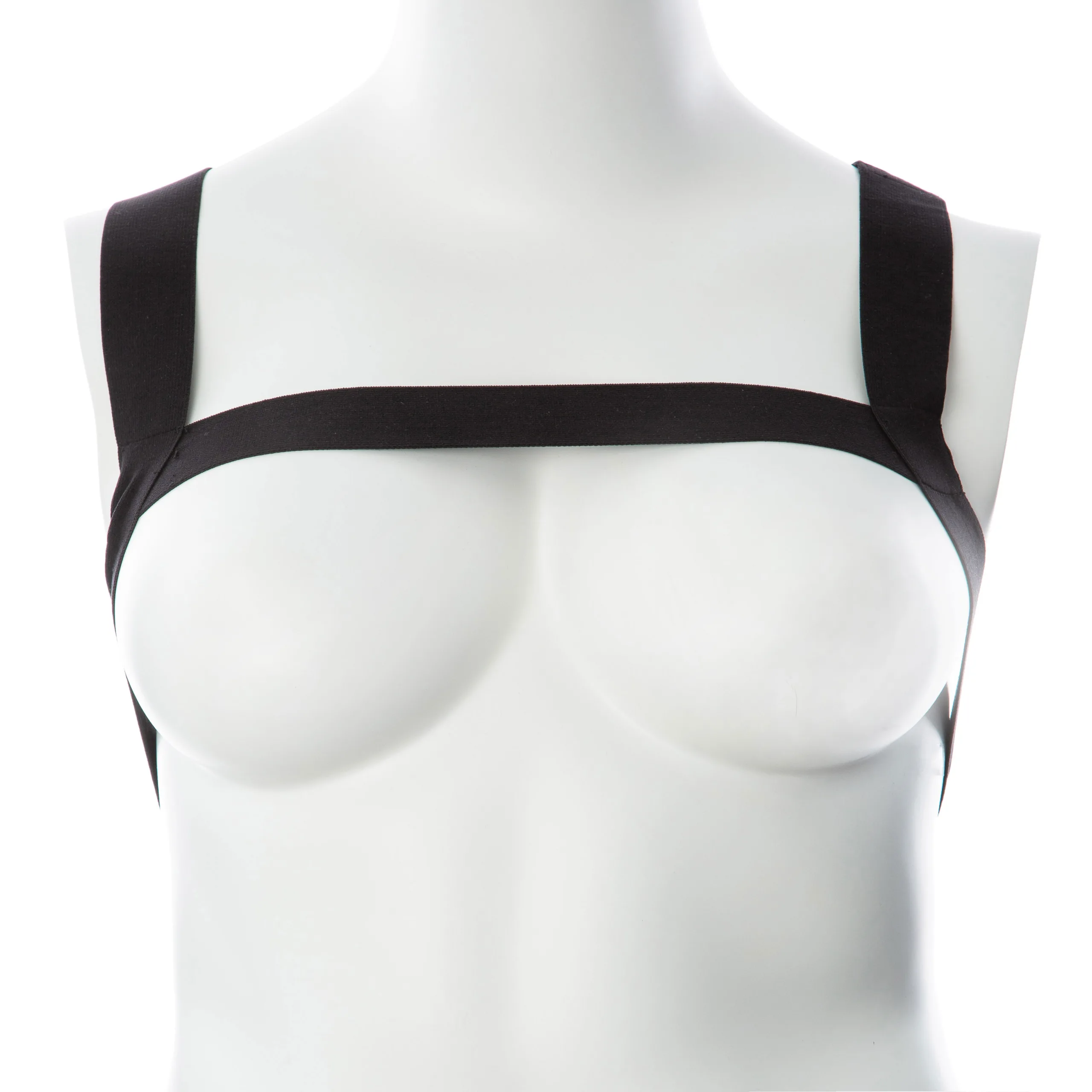 Gender Fluid Billie Harness - Large/xxlarge -Black BDSM & Kink Voodoo Toys
