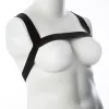 Gender Fluid Billie Harness - Large/xxlarge -Black BDSM & Kink Voodoo Toys