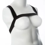 Gender Fluid Billie Harness - Large/xxlarge -Black BDSM & Kink Voodoo Toys