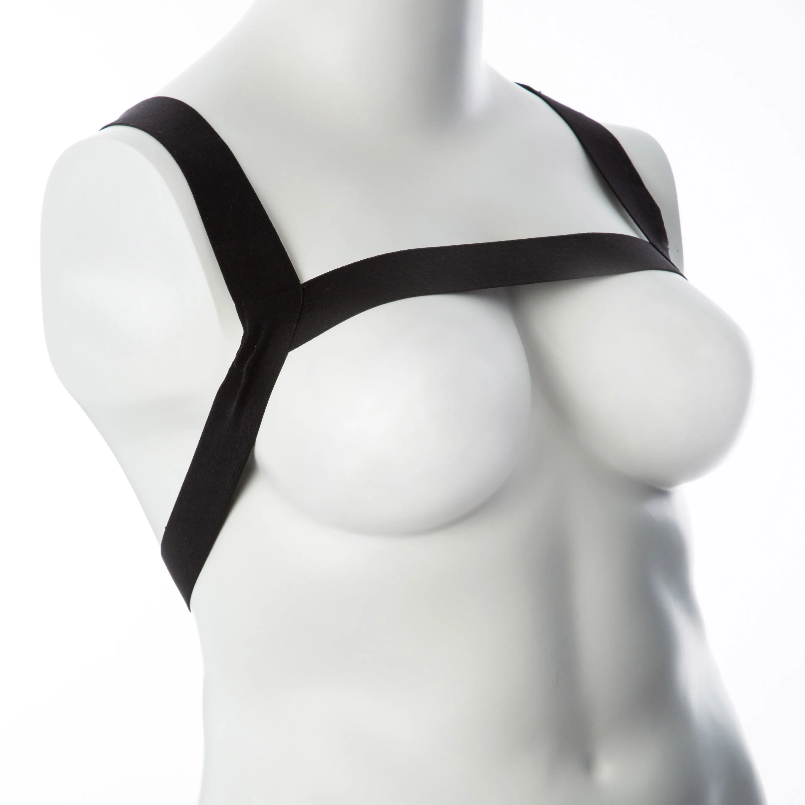 Gender Fluid Billie Harness - Large/xxlarge -Black BDSM & Kink Voodoo Toys