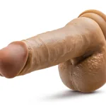 Dr. Skin - Dr. Paul - 7.25 Inch Dildo With Balls - Tan Dildos Blush