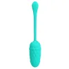 Marina Rechargeable Vibrating Egg - Turquoise Vibrators Pretty Love