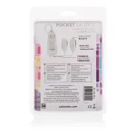 Pocket Exotics Vibrating Double Silver Bullets Vibrators CalExotics