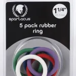 Rubber C-Ring Set - 1.25 Inches - Rainbow Enhancers Spartacus