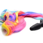 Rainbow Pony Tail Anal Plug Anal Play XR Brands