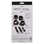 Nocturnal Collection Bed Restraints - Black BDSM & Kink CalExotics
