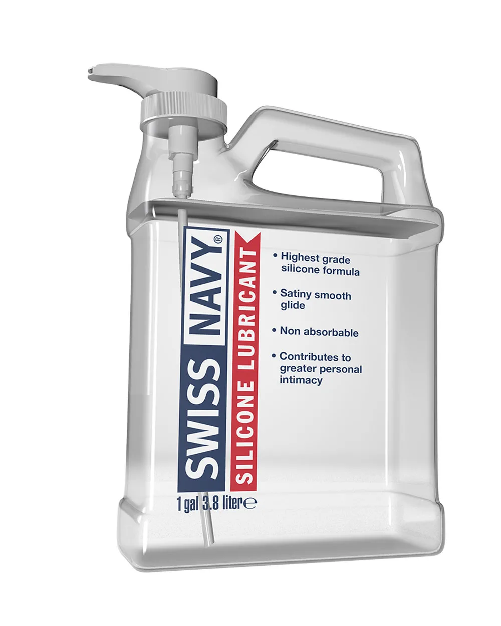 Swiss Navy Silicone Lubricant 1 Gallon Lubes & Essentials M.D. Science Lab