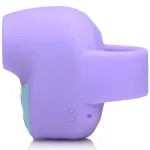 Shegasm Mini 12x Mini Silicone Clit Stimulator - Purple Vibrators XR Brands