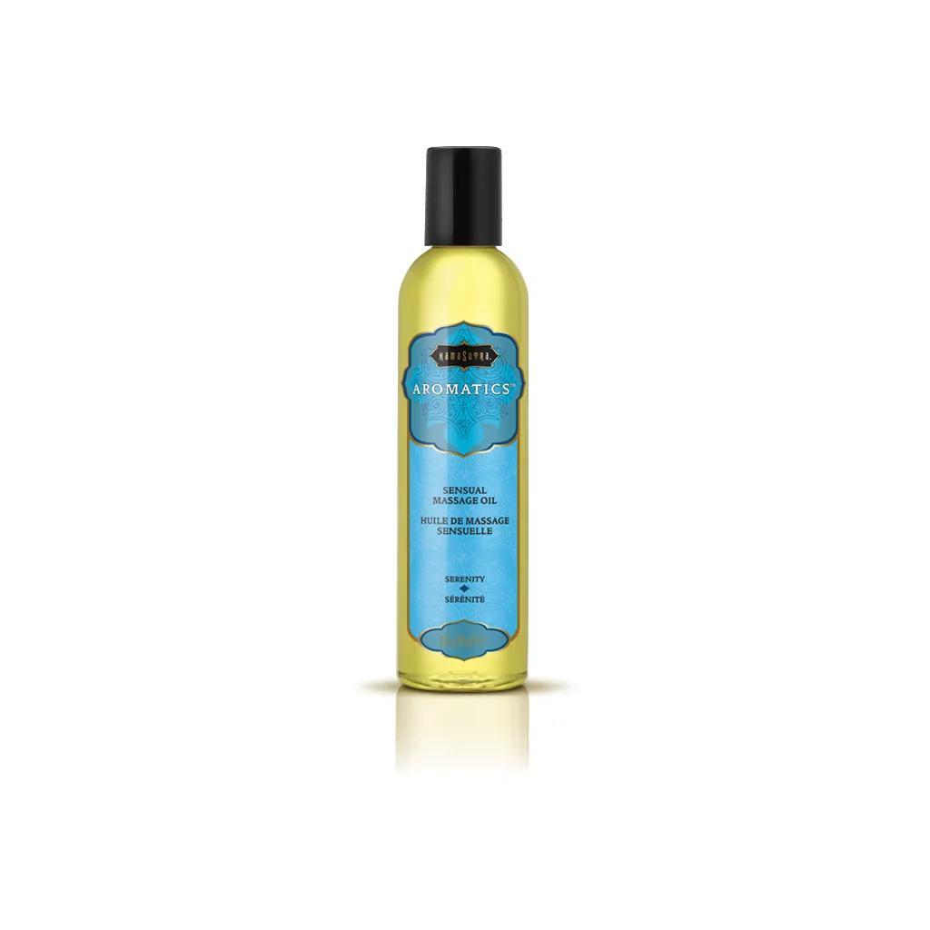 Aromatics Massage Oil - Serenity - 2 Fl Oz Lubes & Essentials Kama Sutra