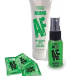 Numb Af -Desensitizing Collection for All Lubes & Essentials Little Genie