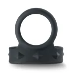 Performance - Vs7 - Silicone Cock & Ball Strap Large - Black Cockrings | Adjustable Blush