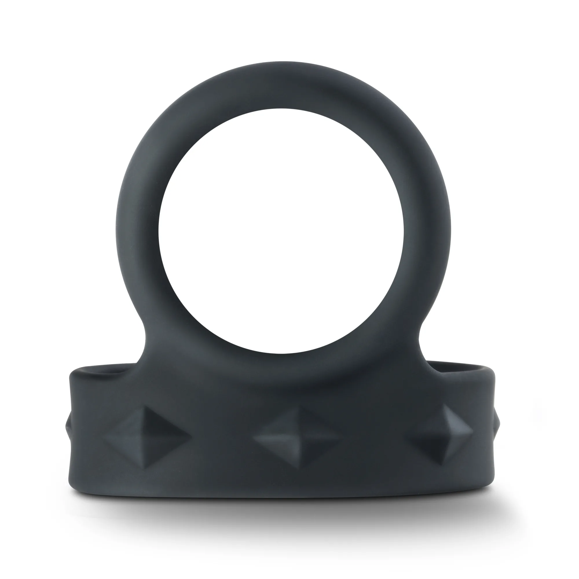 Performance - Vs7 - Silicone Cock & Ball Strap Large - Black Cockrings | Adjustable Blush