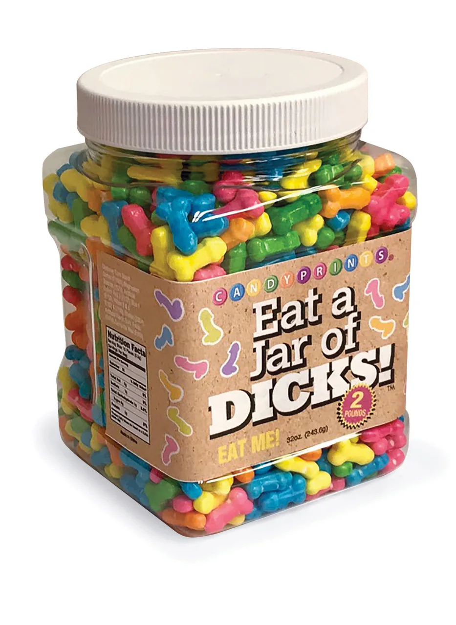 Eat a Jar of Dicks Novelty Little Genie