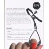 Velvet Noir Tuggable Nipple Clamps BDSM & Kink Sportsheets