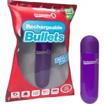 Screaming O Rechargeable Bullets - Purple Vibrators Screaming O