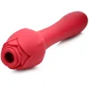 Bloomgasm - Sweet Heart Rose 5x Suction Rose and 10x Vibrator - Pink Vibrators XR Brands