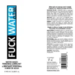 Fuck Water Clear 16oz Water Bases Lubricant Lubes & Essentials Fuck Water