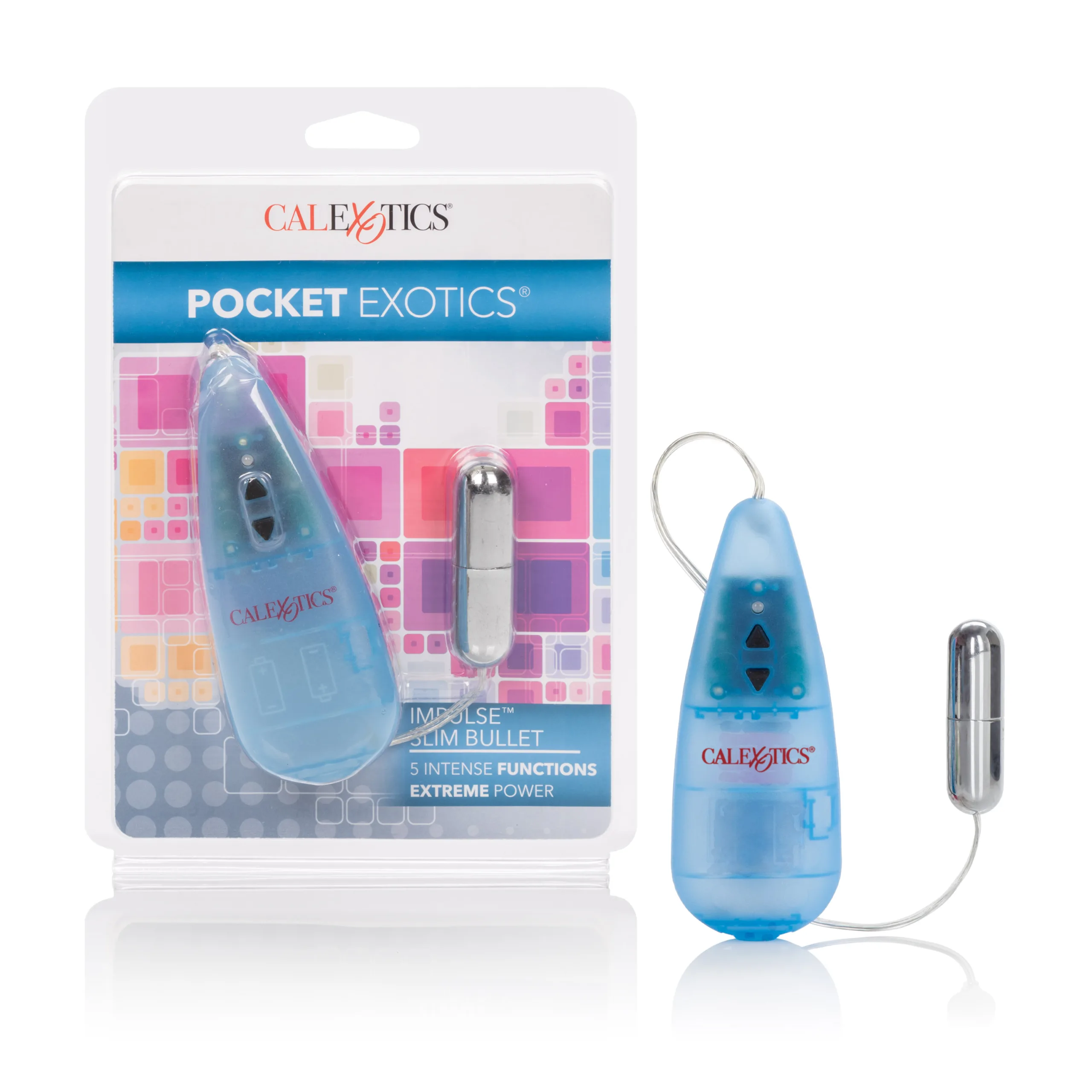 Pocket Exotics Impulse Slim Bullet Anal Play CalExotics