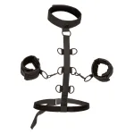 Boundless Collar Body Restraint - Black BDSM & Kink CalExotics
