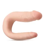 Dr. Skin Mini Double Dong - Vanillla Dildos Blush