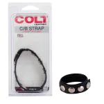 Colt Adjustable 5 Snap Leather Cockrings | Adjustable CalExotics
