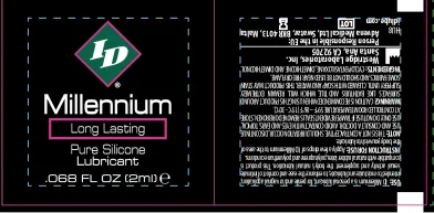 Millennium 2mlFoilJar Lubes & Essentials I.D. Lubricants