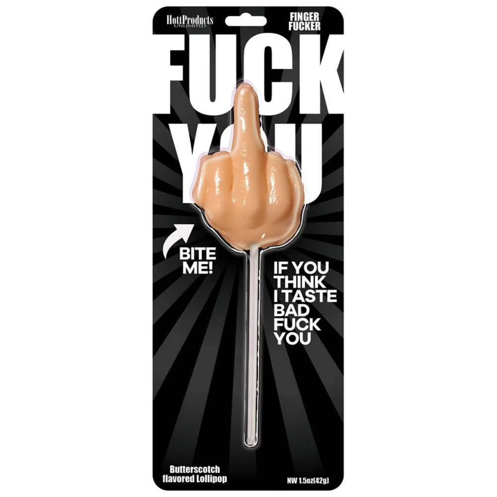 Fuck You Finger Fucker Lollipop Candy Hott Products