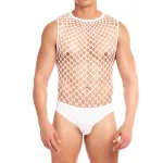 Full Effect 2pc Set - Small/medium - White Teddies & Bodysuits Pink Lipstick