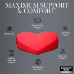 Love Pillow Heart Pillow - Red Anal Play XR Brands