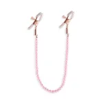 Bound - Nipple Clamps - Dc1 - Pink Nipple Stimulators | Nipple Jewelry nsnovelties