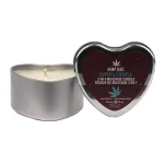 Hemp Seed 3-in-1 Valentines Day Candle - Cupid's Cuddle 4 Oz Lubes & Essentials Earthly Body