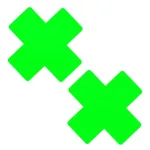 Neon Greeny Temperature Reactive X Factor Nipple Cover Pasties Robes & Sleepwear Neva Nude