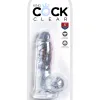 King Cock Clear 5 Inch Cock With Balls Dildos Pipedream