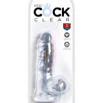 King Cock Clear 5 Inch Cock With Balls Dildos Pipedream