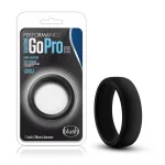 Performance - Silicone Go Pro Cock Ring - Black Cockrings Blush