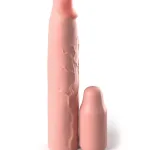 Fantasy X-Tensions Elite 9 Inch Sleeve With 3 Inch Plug - Light Enhancers Pipedream