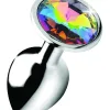 Rainbow Prism Gem Anal Plug - Small Anal Play XR Brands