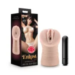 Enlust - Ayumi - Vibrating Stroker - Beige Vibrators Blush