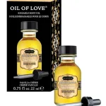 Oil of Love - Vanilla Creme - 0.75 Fl. Oz. / 22 ml Lubes & Essentials Kama Sutra