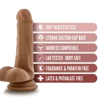 Dr. Skin - Dr. Jeffrey - 6.5 Inch Dildo With Balls - Tan Dildos Blush