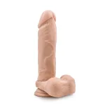 Au Natural - 9 Inch Dildo With Suction Cup - Vanilla Dildos Blush