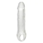 Performance Maxx Clear Extension - 7.5 Inch - Clear Penis Extension & Sleeves | Non-Vibrating CalExotics