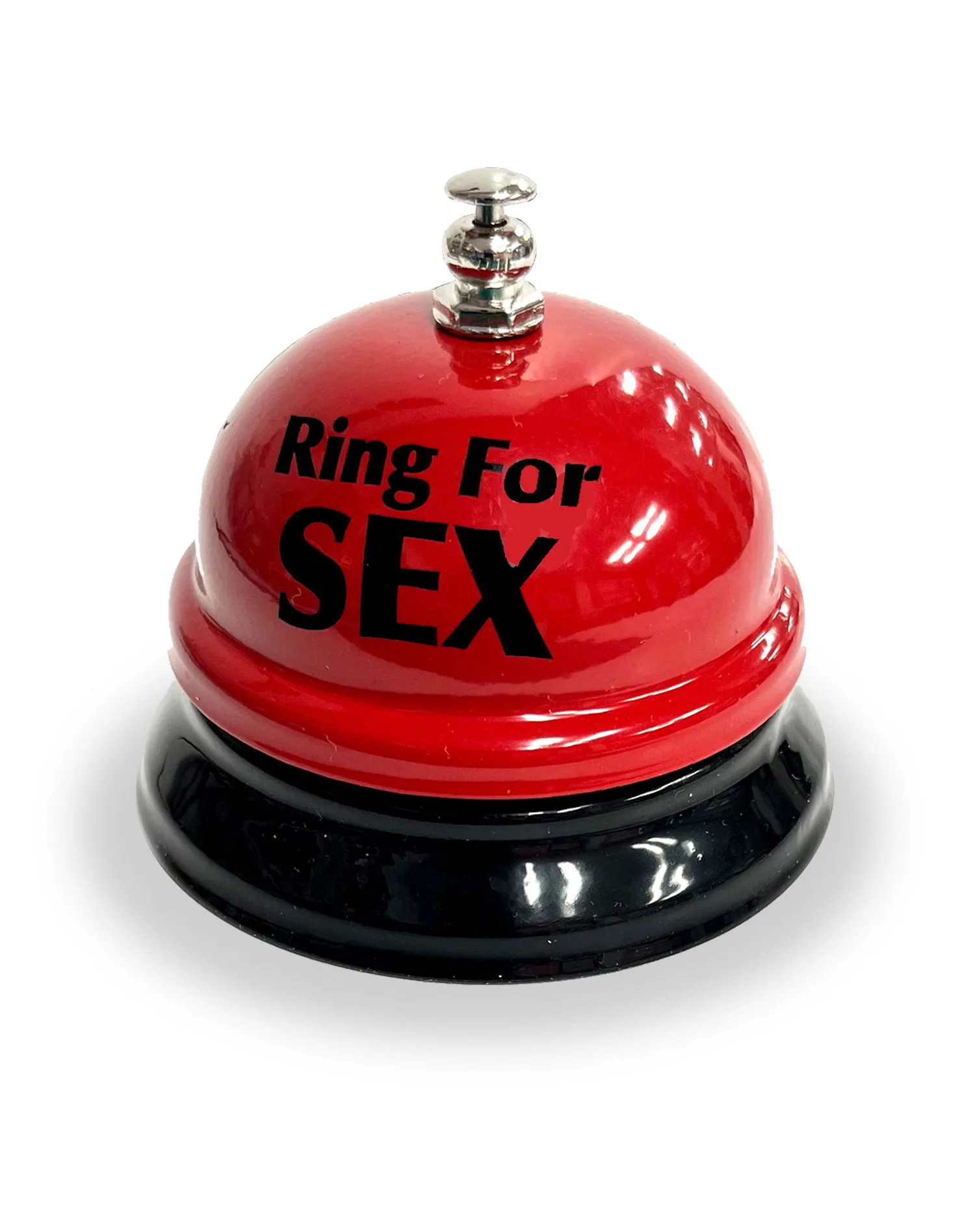 Ring for Sex Desk Bell - Red Novelty Little Genie