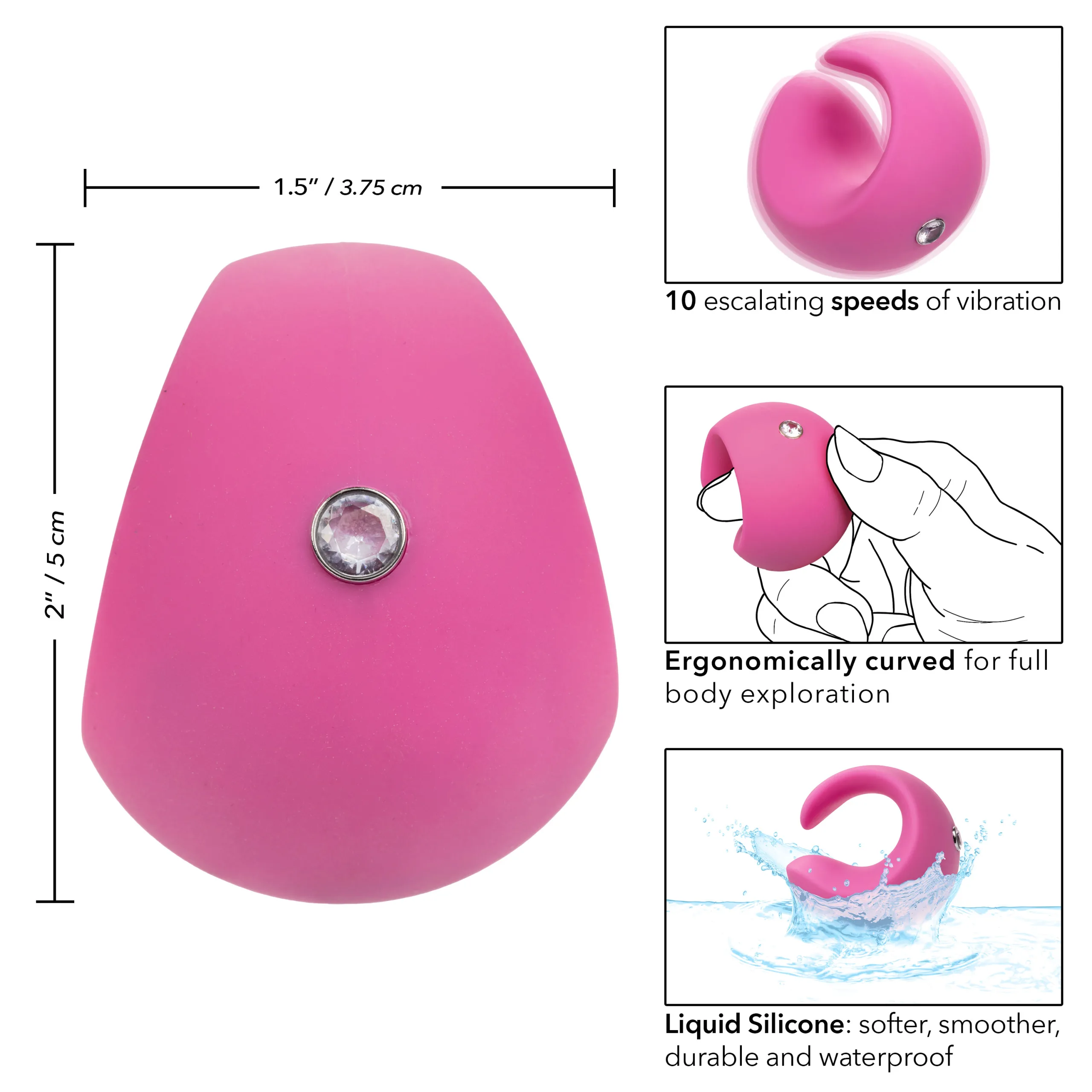 Luvmor "O"s - Pink Vibrators CalExotics