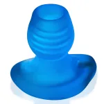 Glow Hole 1 Butt Plug - Small - Blue Morph Anal Play Oxballs