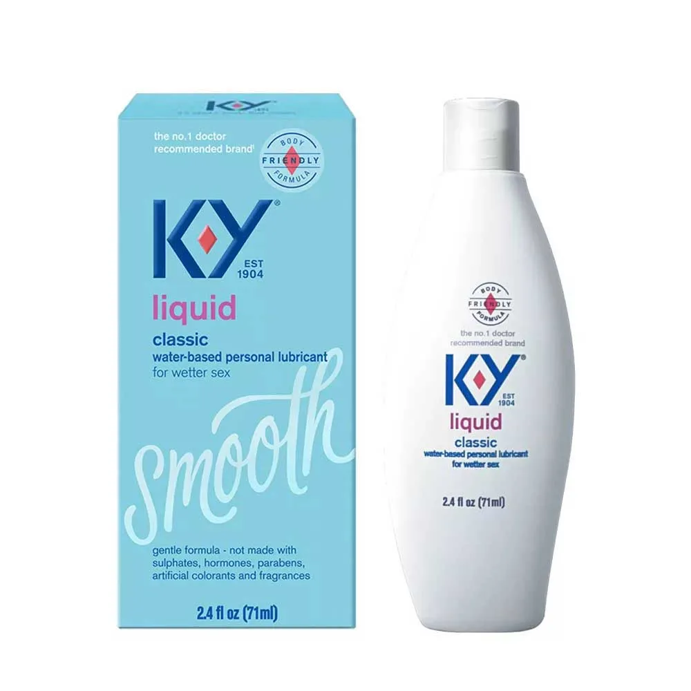 K-Y Liquid 2.5 Oz Bottle Lubes & Essentials Paradise Marketing