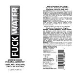 Fuck Water Premium Silicone Lubricant - 4 Fl. Oz. Lubes & Essentials Fuck Water