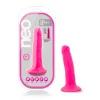 Neo - 5.5 Inch Dual Density Cock - Neon Pink Anal Play Blush